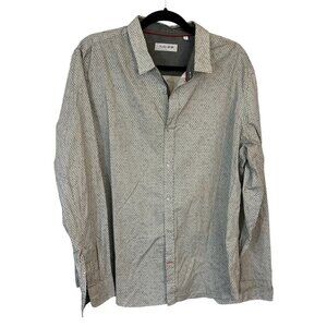 Noize Original Patterned Button Down‎ Shirt L